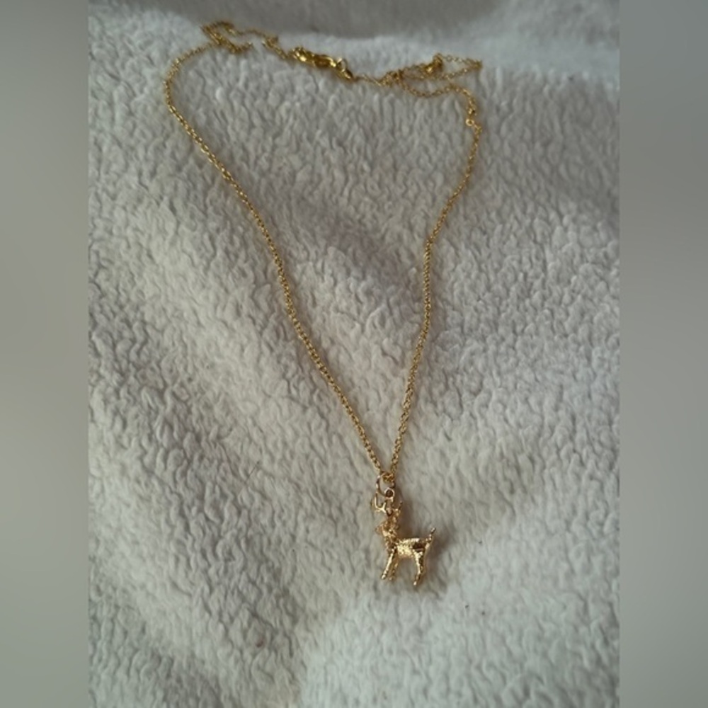 Deer Necklace NWT - Picture 1 of 4